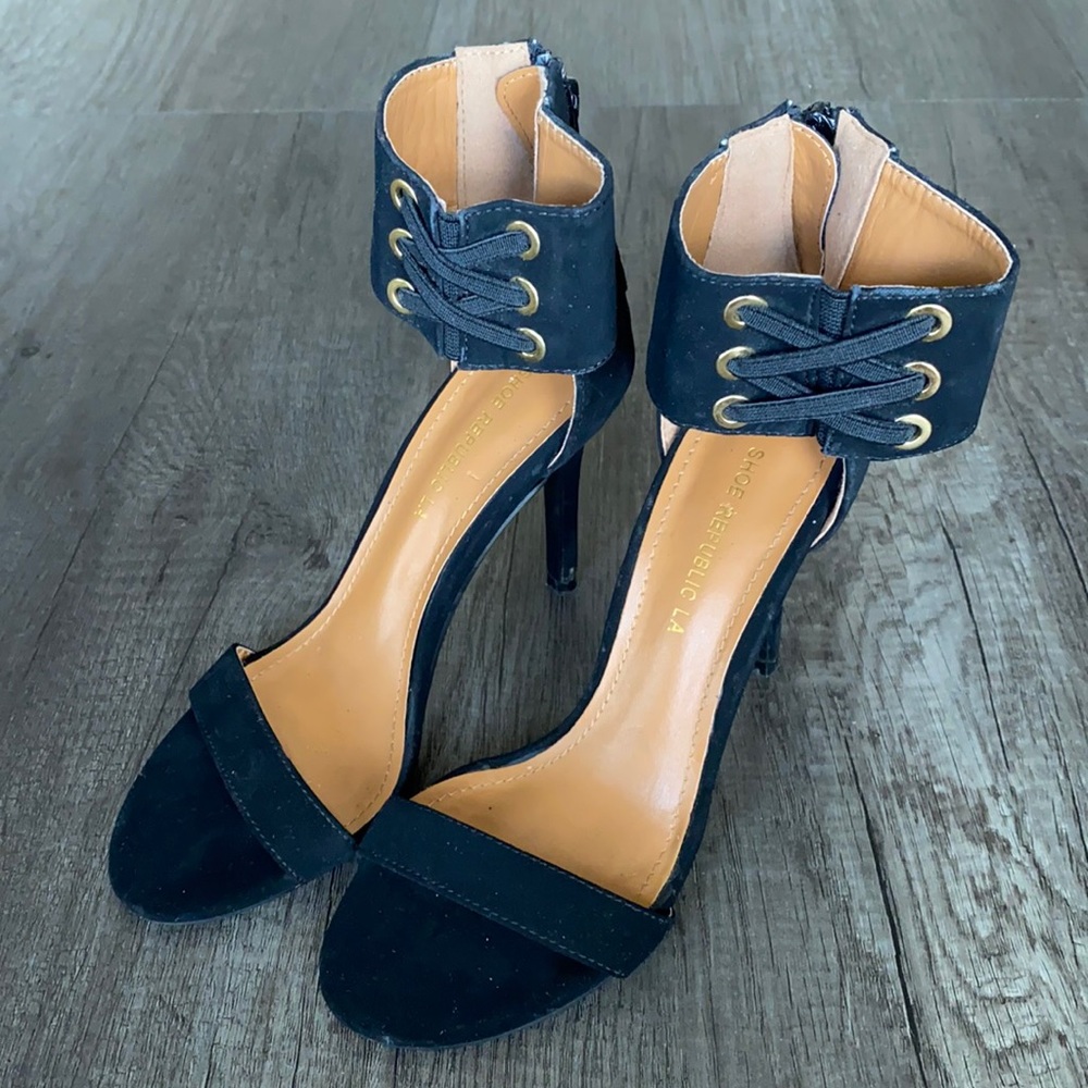 SHOE REPUBLICA LA|strap heel sandal
